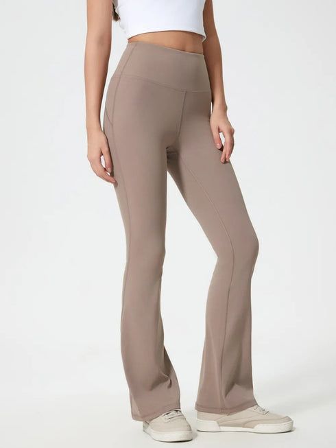 'Elle' High Waist Active Pants - Celes Fashion